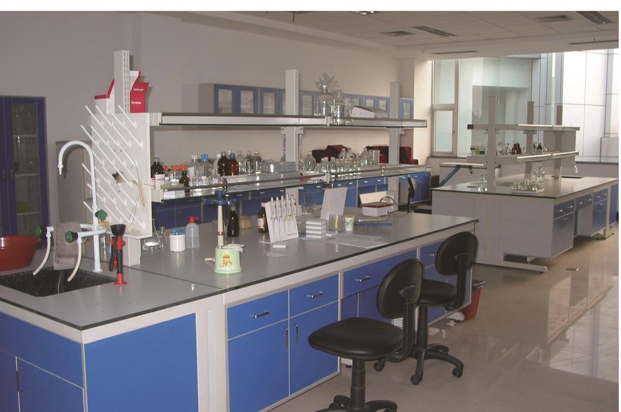 In-house physical and chemical testing laboratory