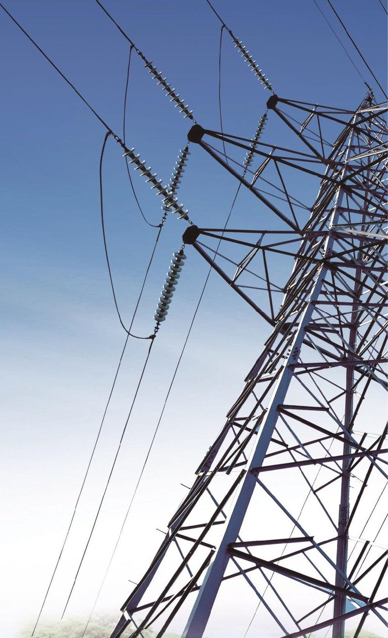 Lattice angle steel transmission line towers from 10 to 500 kV